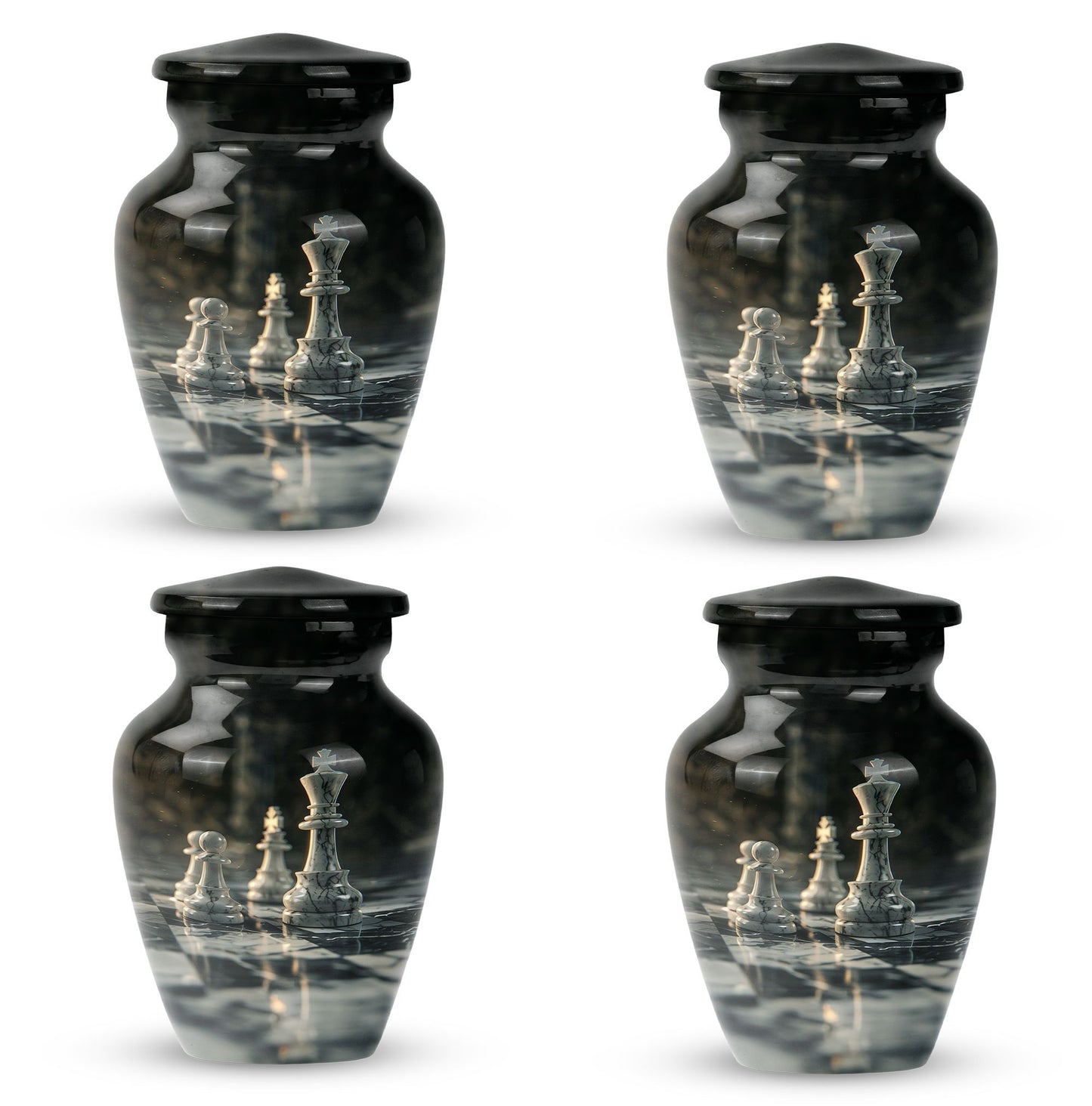 abstract memorial urn - Large Urn