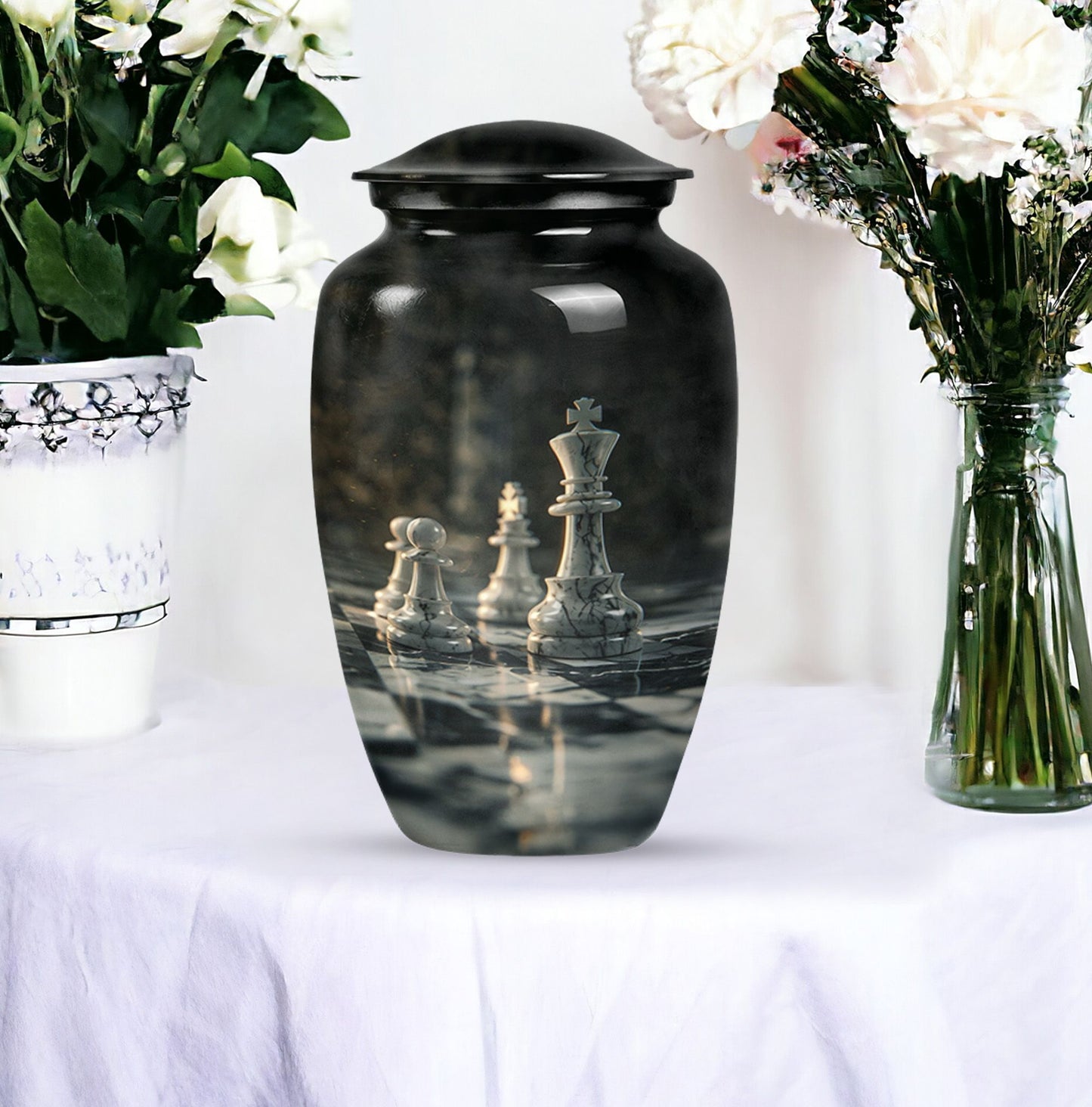 abstract memorial urn - Large Urn