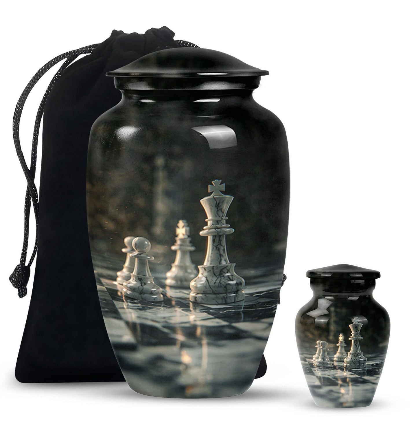 abstract memorial urn - Large Urn