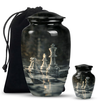 abstract memorial urn - Large Urn