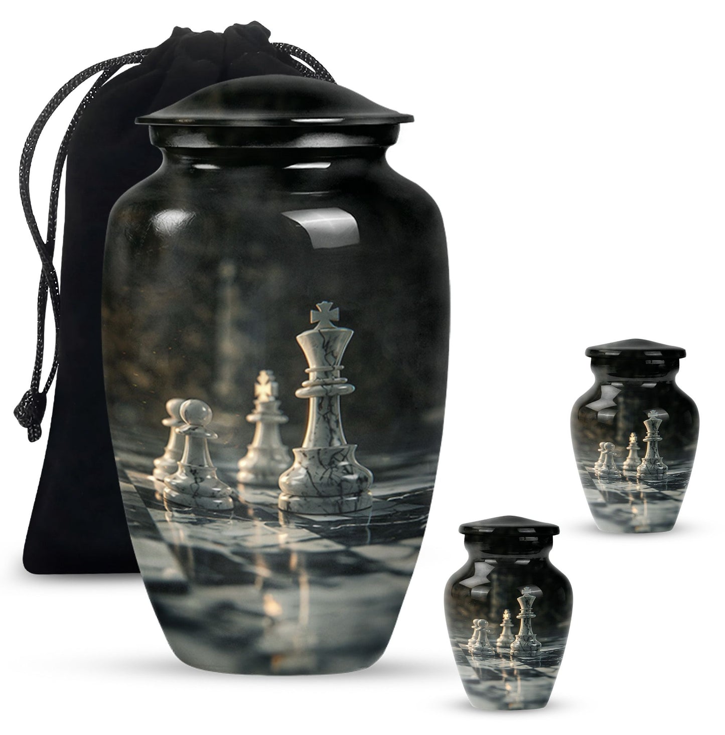 abstract memorial urn - Large Urn