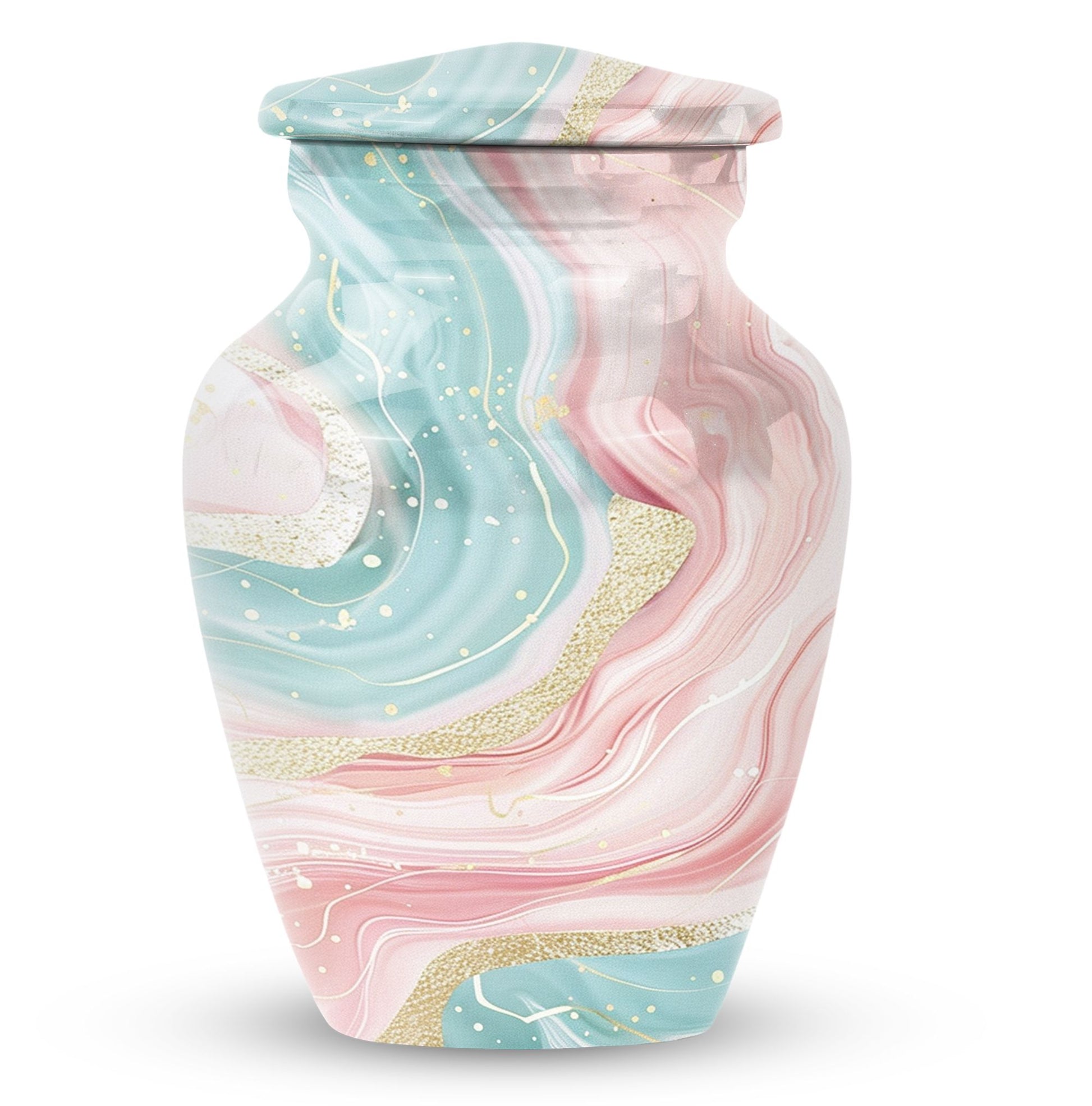 abstract cremation urn - Keepsake Urn