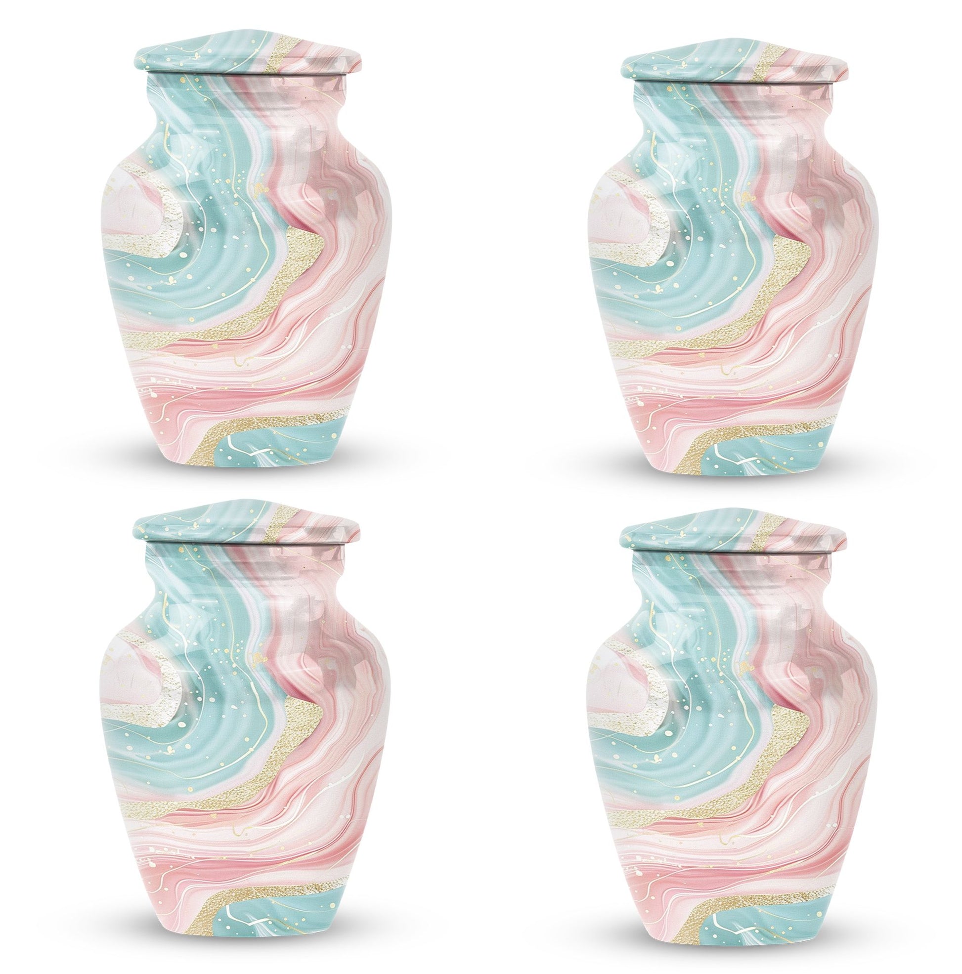 abstract cremation urn - Keepsake Urn