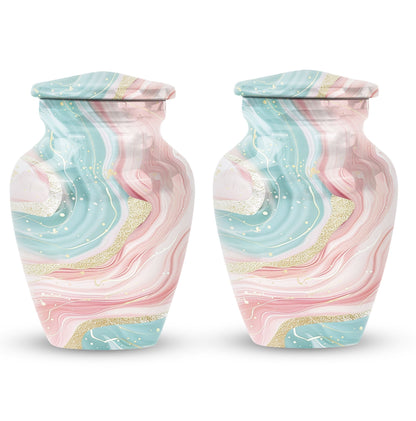 abstract cremation urn - Keepsake Urn
