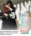 abstract cremation urn - Keepsake Urn