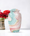 abstract cremation urn - Keepsake Urn