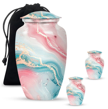 Large Urn with 2 Mini Urn