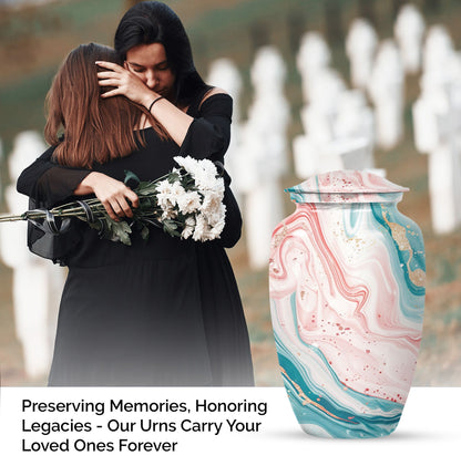 Abstract urn for ashes, Decorative Urns, 