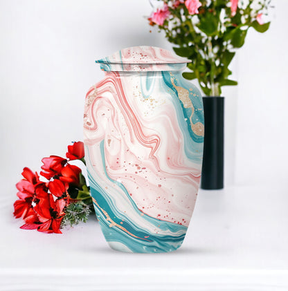 Abstract urn for ashes, Decorative Urns, 
