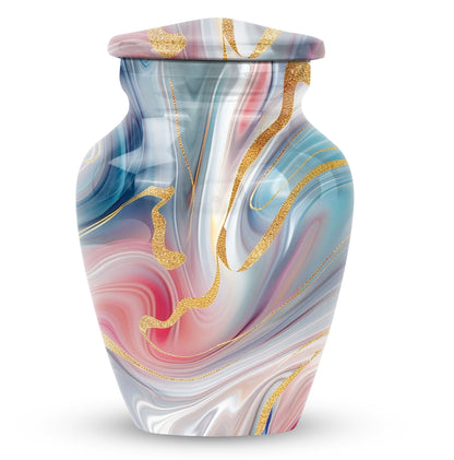 abstract urn, Memorial Human Urn for Ashes