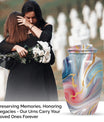 abstract urn, Memorial Human Urn for Ashes