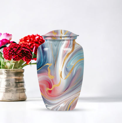 abstract urn, Memorial Human Urn for Ashes