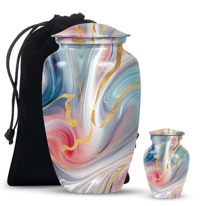 abstract urn, Memorial Human Urn for Ashes