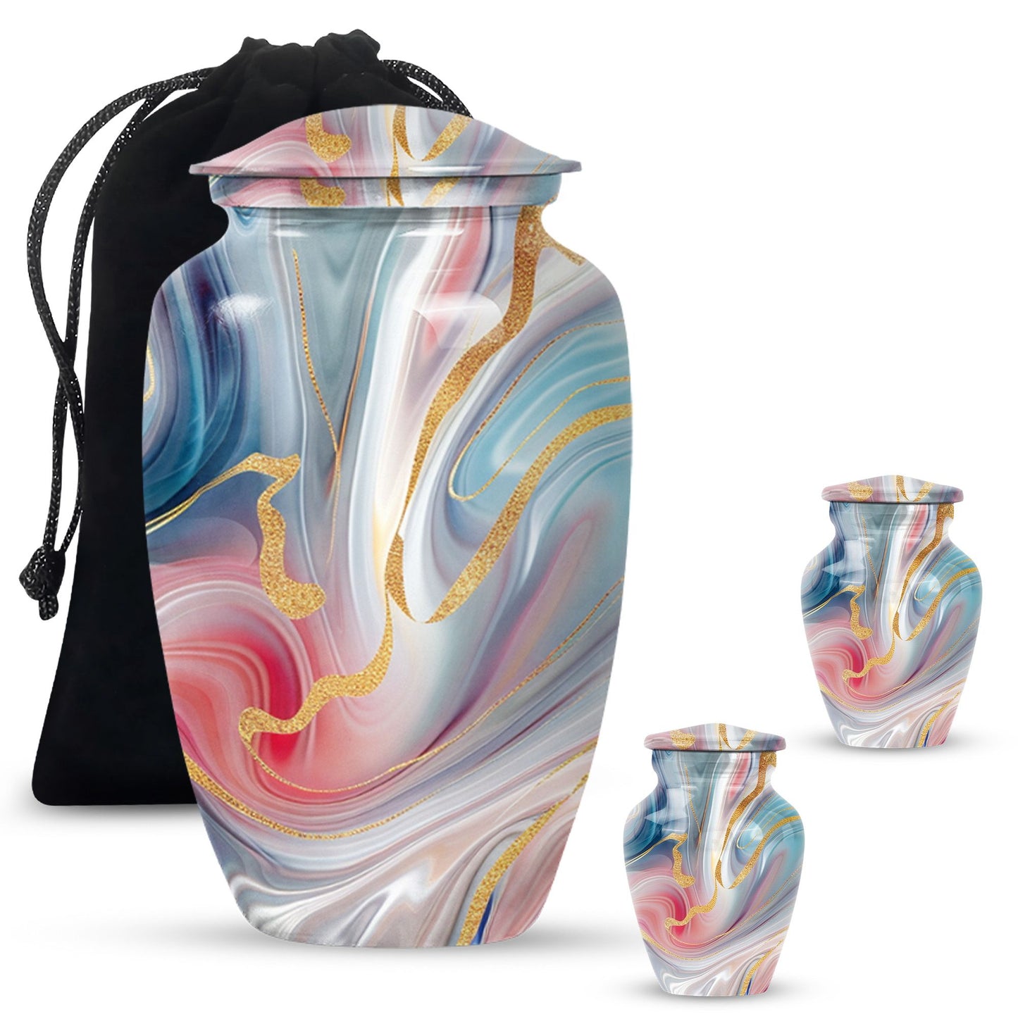 abstract urn, Memorial Human Urn for Ashes