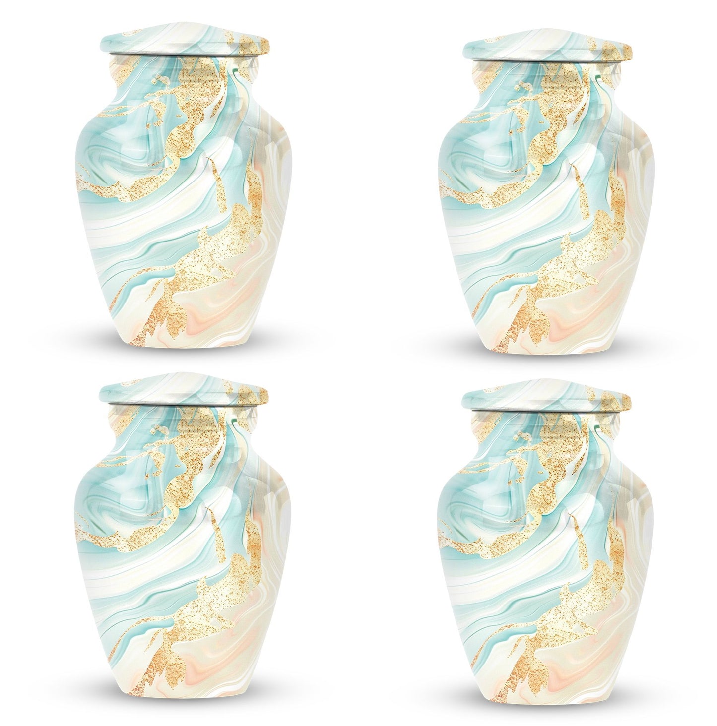 abstract urn for adult burial cremation