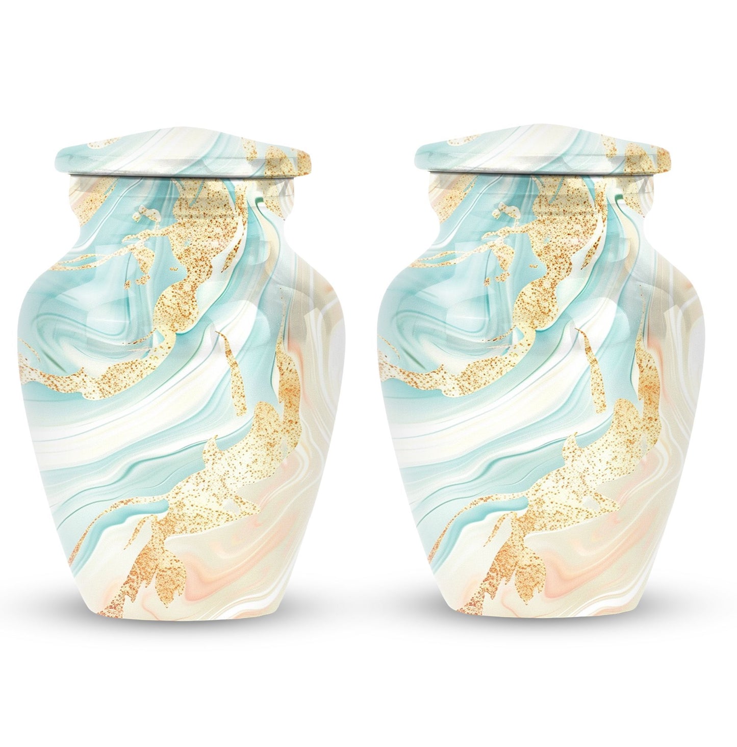 abstract urn for adult burial cremation