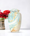 abstract urn for adult burial cremation