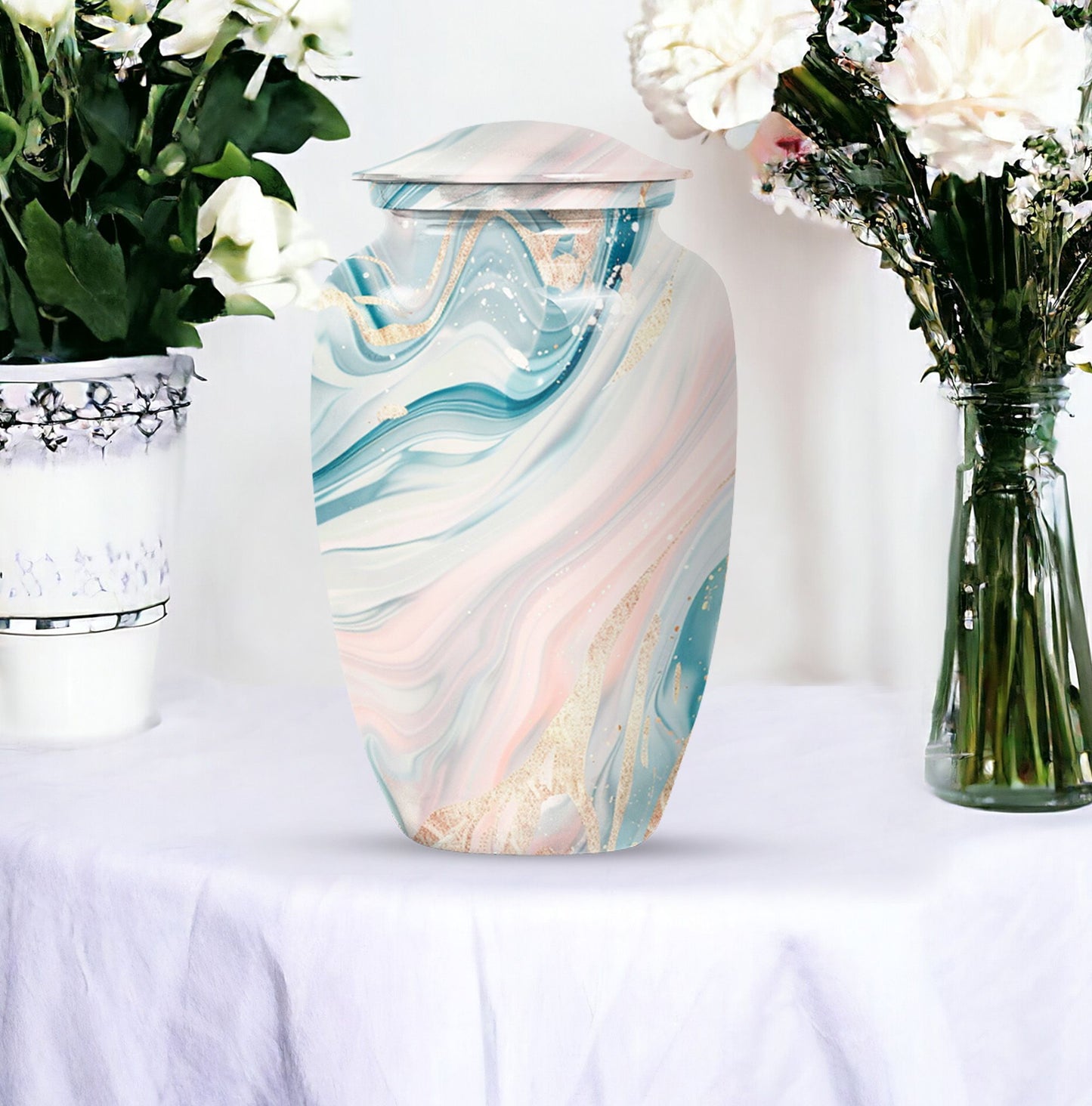abstract urn for adult ashes, Memorial Human Urns for Ashes