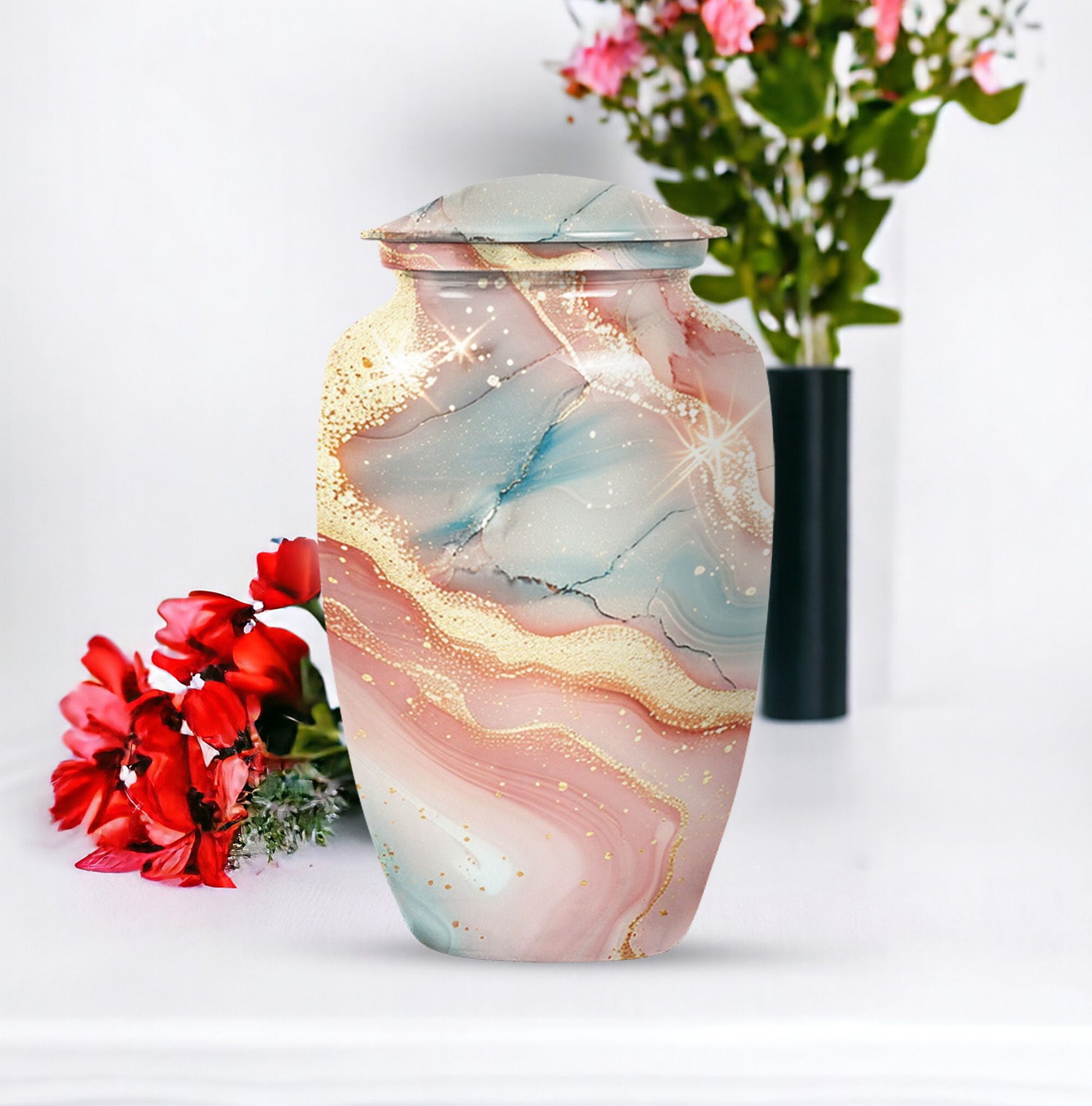Abstract Classic Urn, cremation urn 