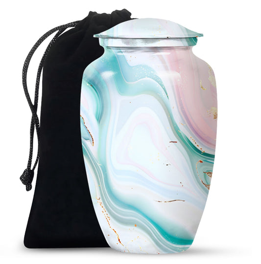  Abstract Urn, funeral cremation urn for women