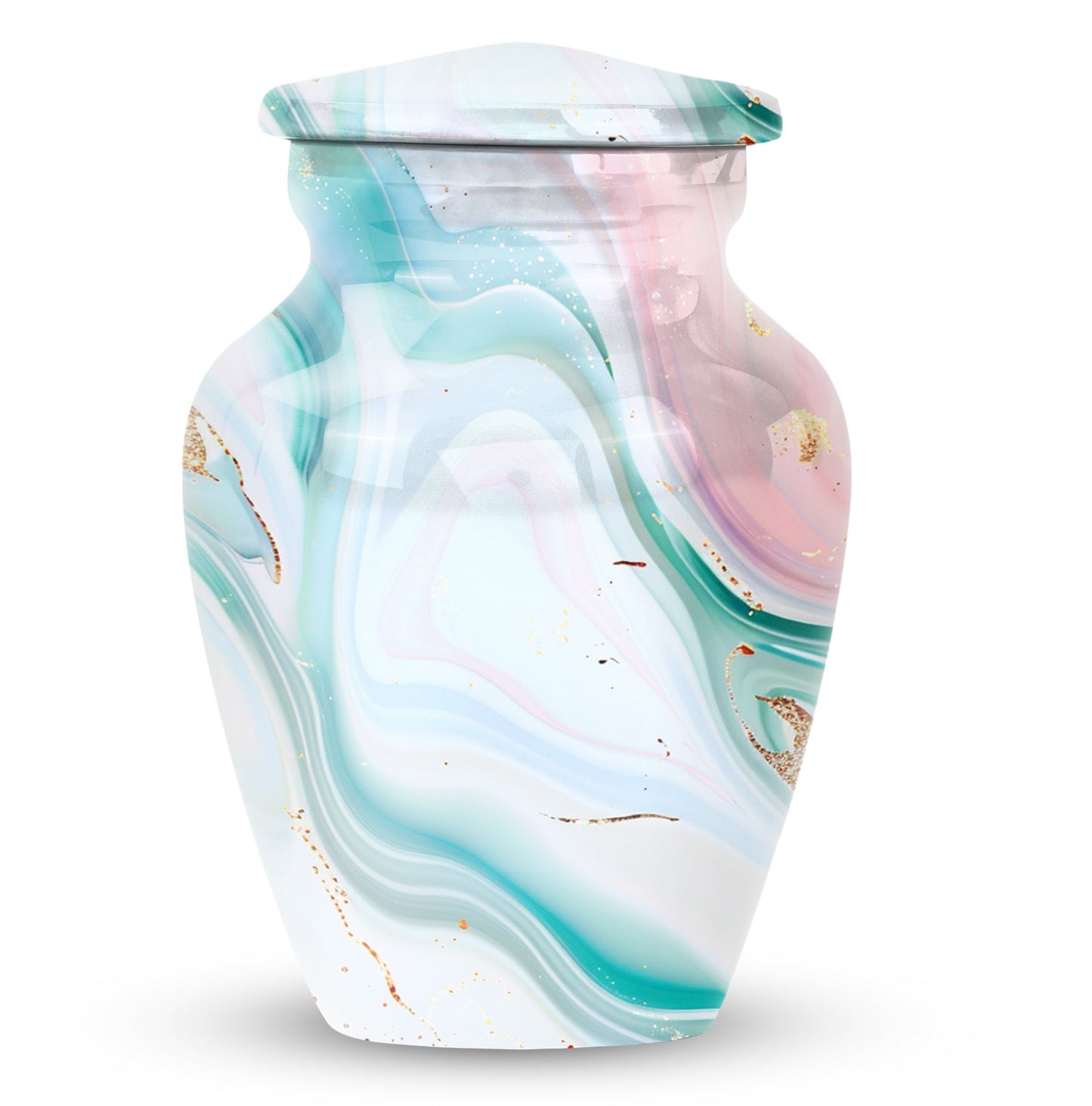  Abstract Urn, funeral cremation urn for women
