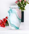  Abstract Urn, funeral cremation urn for women