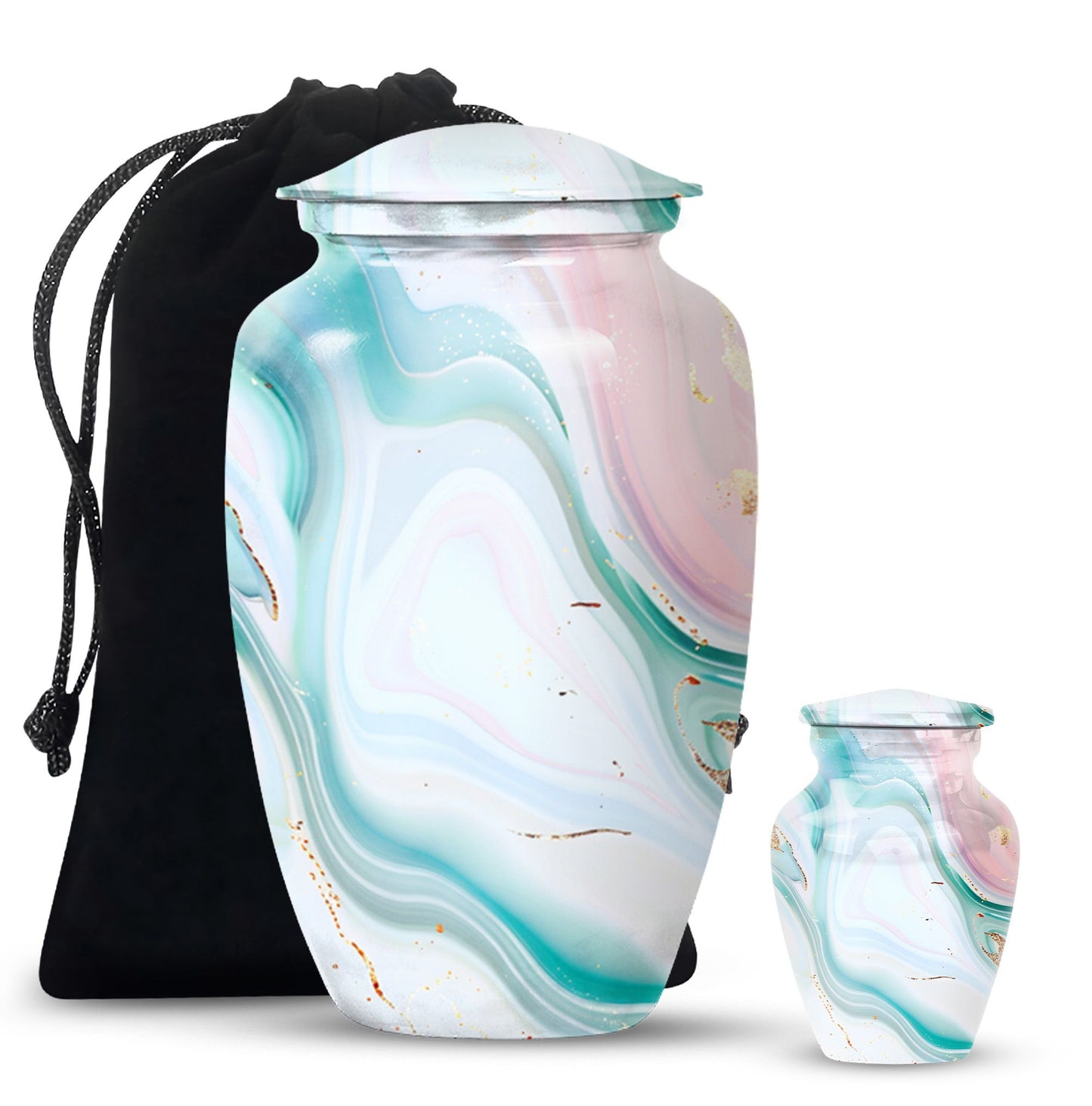  Abstract Urn, funeral cremation urn for women