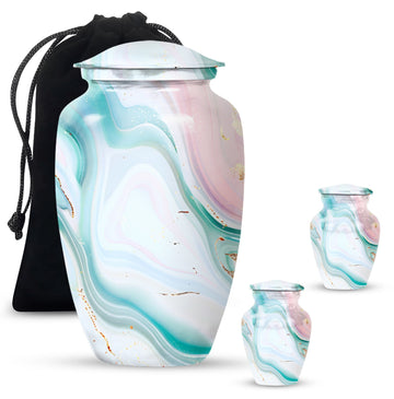 Large Urn with 2 Mini Urn