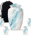 Abstract urn for memorial ashes, Keepsake Urn