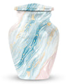 Abstract urn for memorial ashes, Keepsake Urn