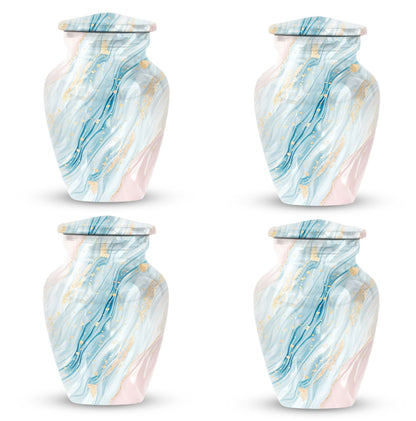 Abstract urn for memorial ashes, Keepsake Urn