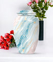 Abstract urn for memorial ashes, Keepsake Urn