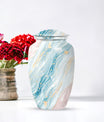 Abstract urn for memorial ashes, Keepsake Urn