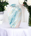 Abstract urn for memorial ashes, Keepsake Urn