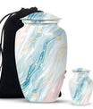 Abstract urn for memorial ashes, Keepsake Urn