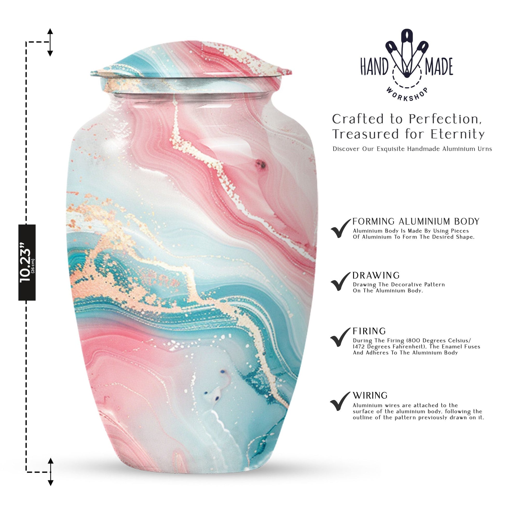 abstract urn - Memorial Human Urns for Ashes