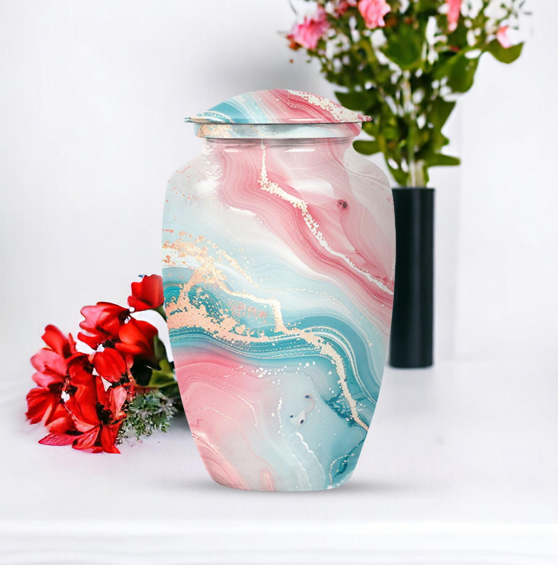 abstract urn - Memorial Human Urns for Ashes