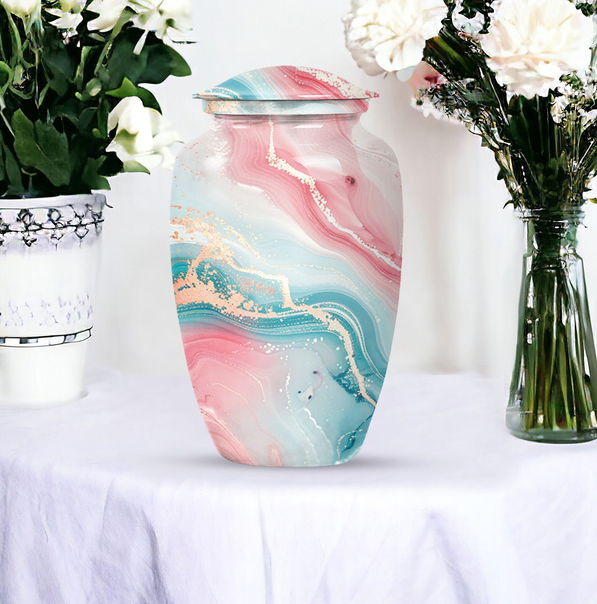 abstract urn - Memorial Human Urns for Ashes
