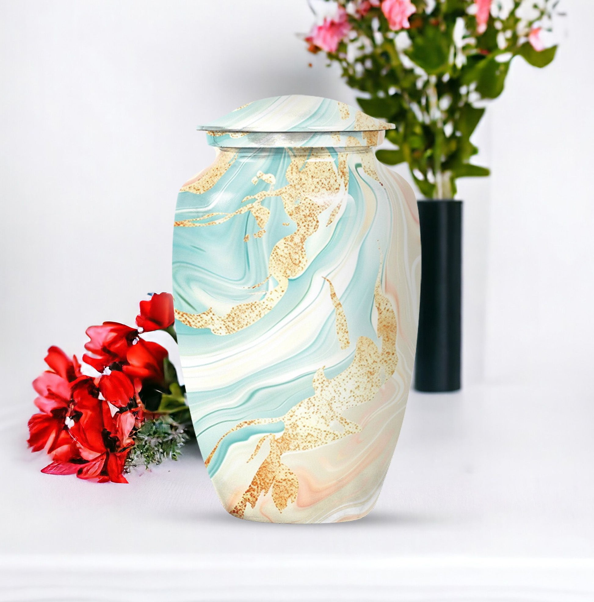 Abstract Urn, funeral decorative urn