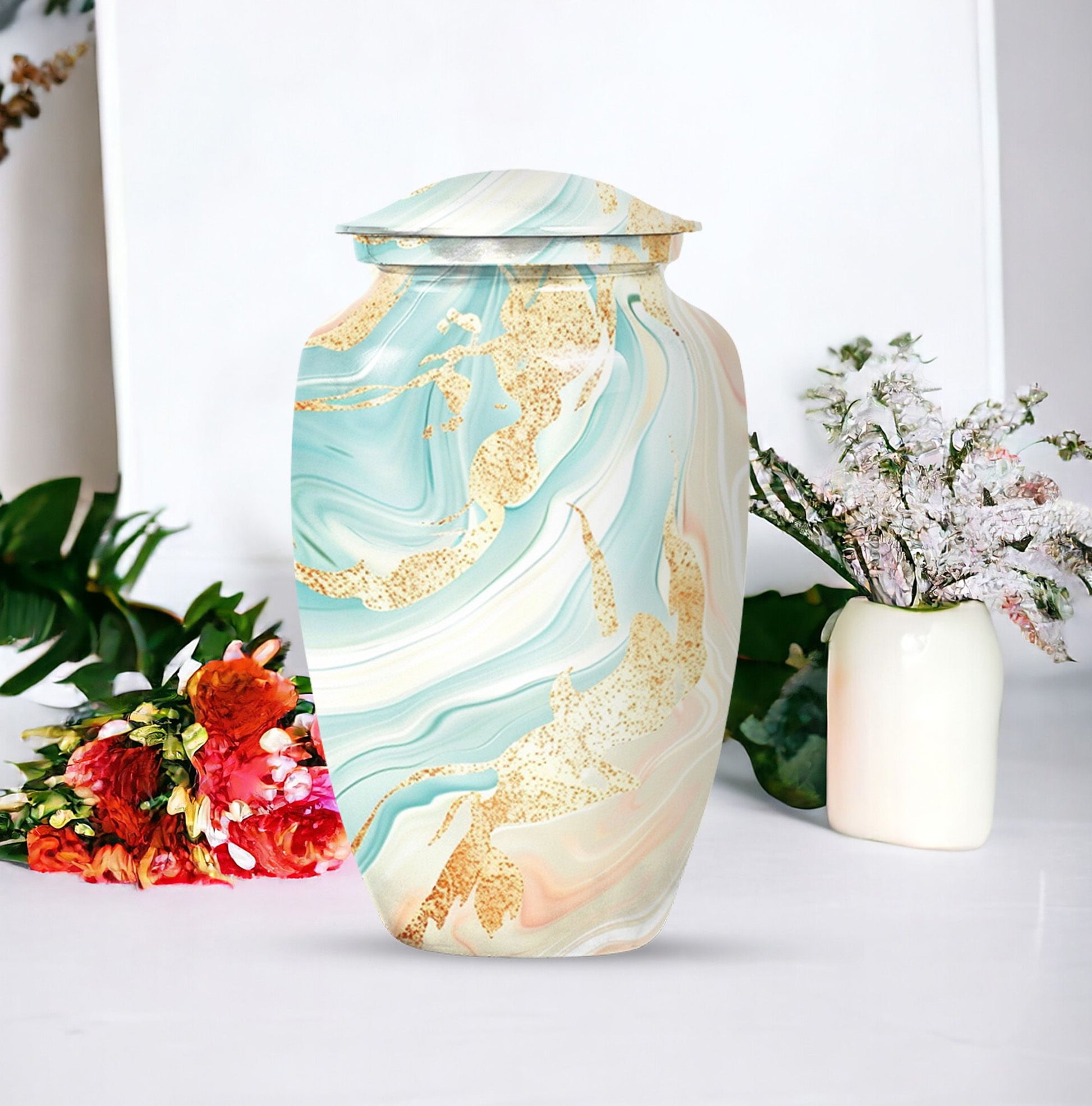 Abstract Urn, funeral decorative urn