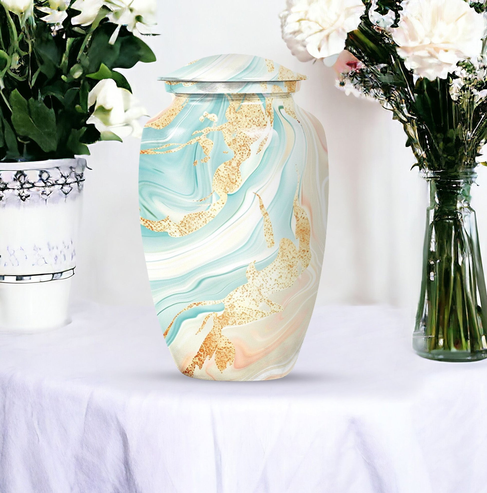 Abstract Urn, funeral decorative urn