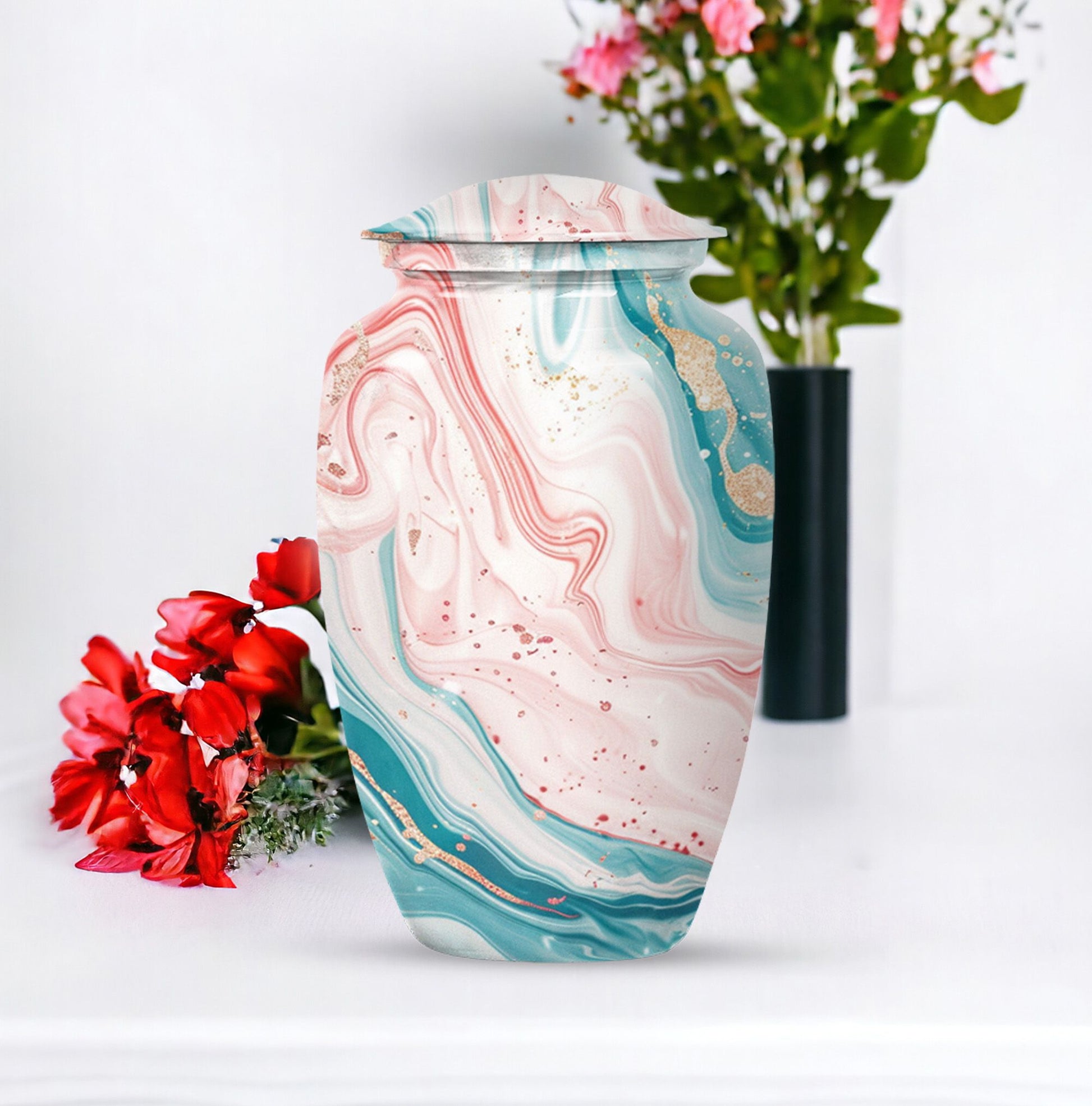 abstract urn for human ashes - Keepsake Urn