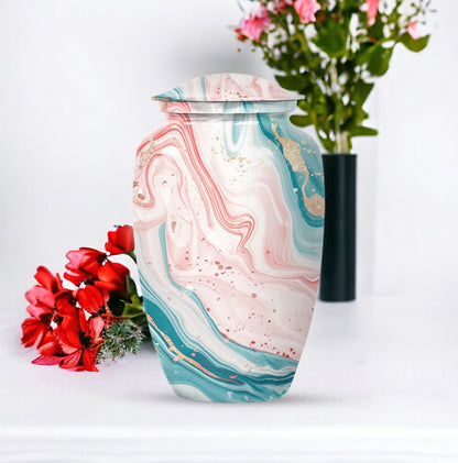 abstract urn for human ashes - Keepsake Urn