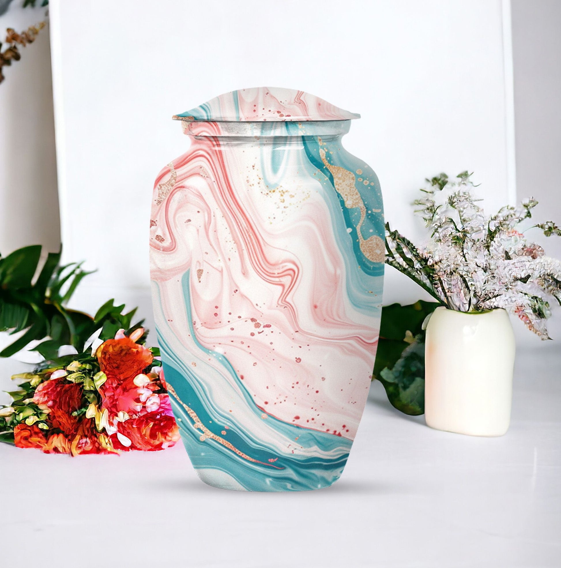 abstract urn for human ashes - Keepsake Urn