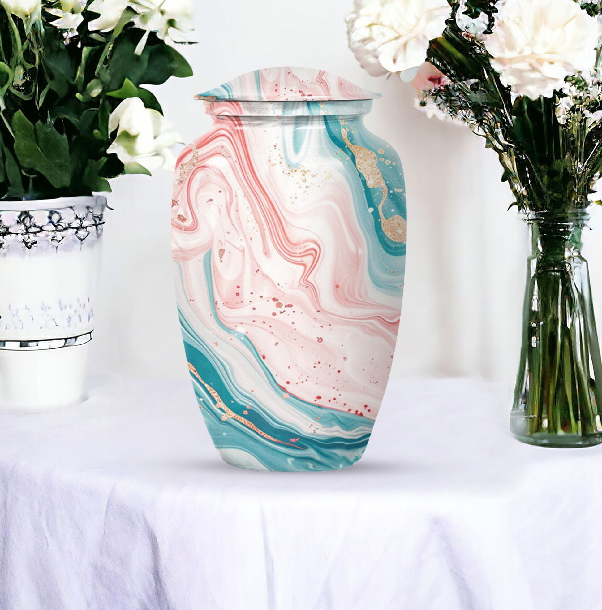abstract urn for human ashes - Keepsake Urn