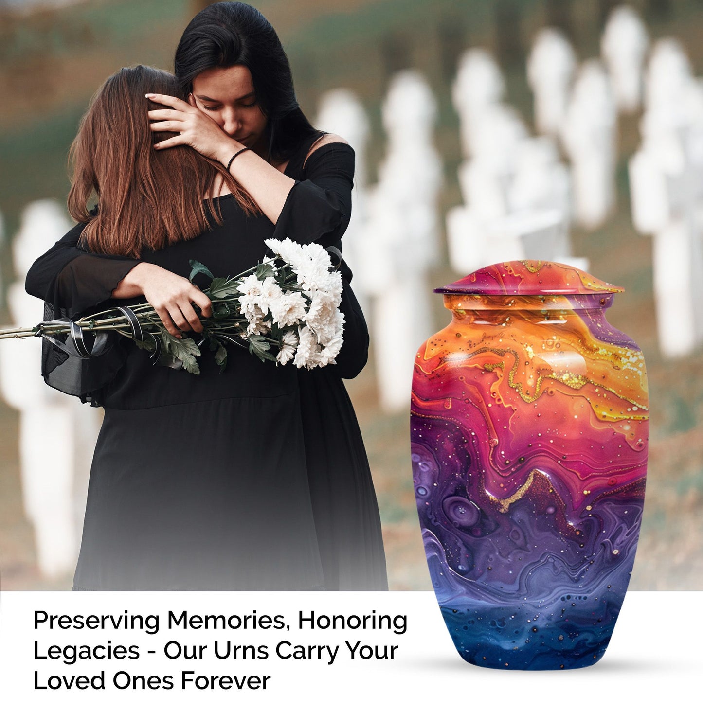 abstract urn for cremation ashes, Keepsake Urn