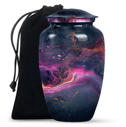 Abstract Urn, large burial urn - Keepsake Urn