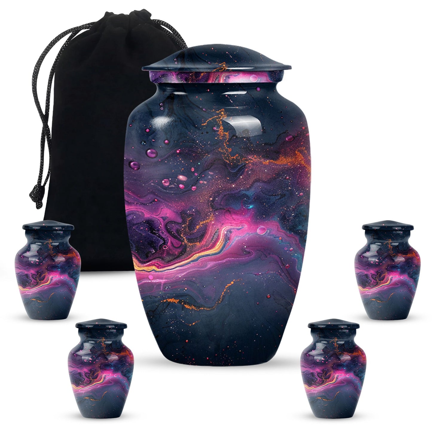 Abstract Urn, large burial urn - Keepsake Urn