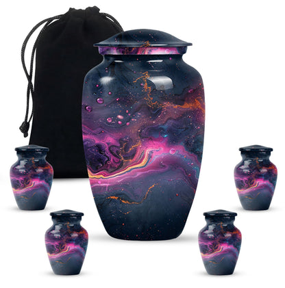 Abstract Urn, large burial urn - Keepsake Urn
