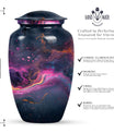 Abstract Urn, large burial urn - Keepsake Urn